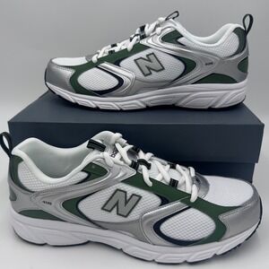 New Balance 408‎ Running Shoes Mens 12 White Silver Green ML408XTK